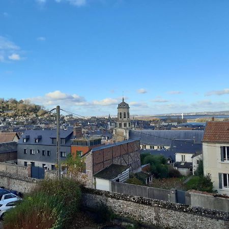 Ferienwohnung Vue Sur Seine Et Honfleur Exterior foto